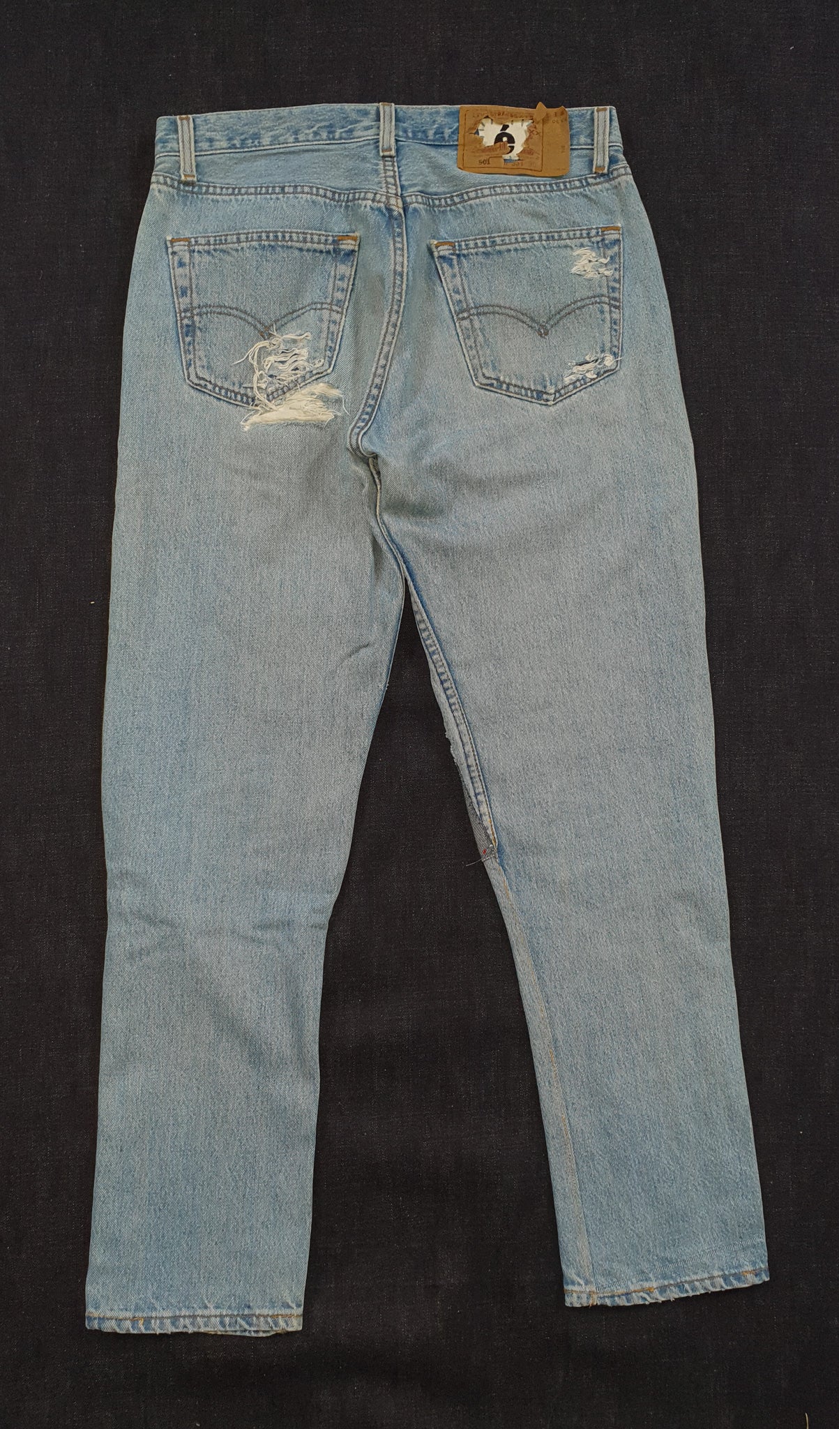 Jean 1995 501 Levi's patchwork repaired (unisexe)