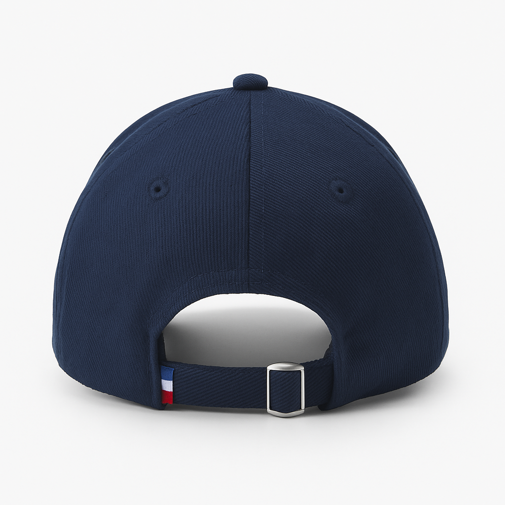 Navy Blue Cap – Organic Cotton, Made in France
