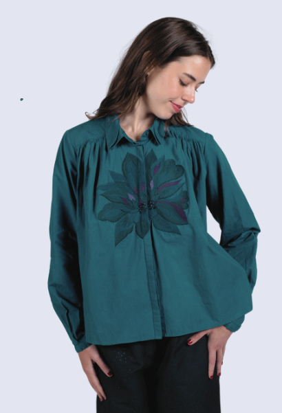 Chemise Hila Green