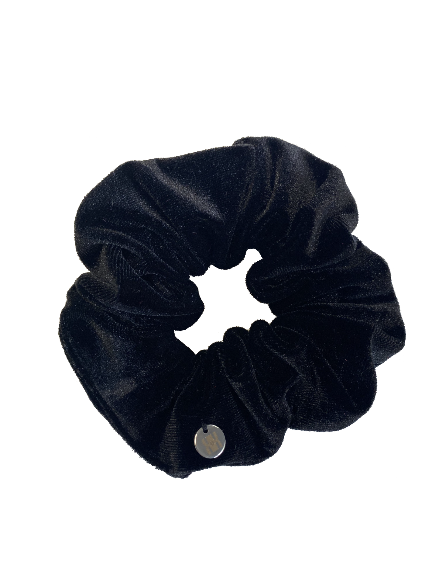 Chouchou en velours - Noir