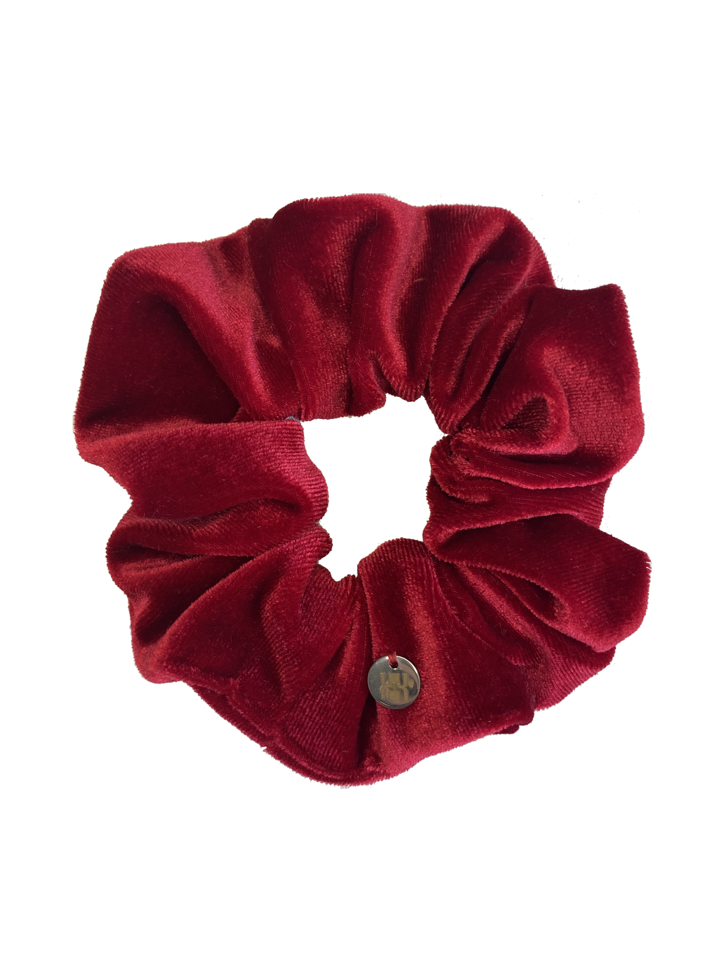 Chouchou en velours - Rouge