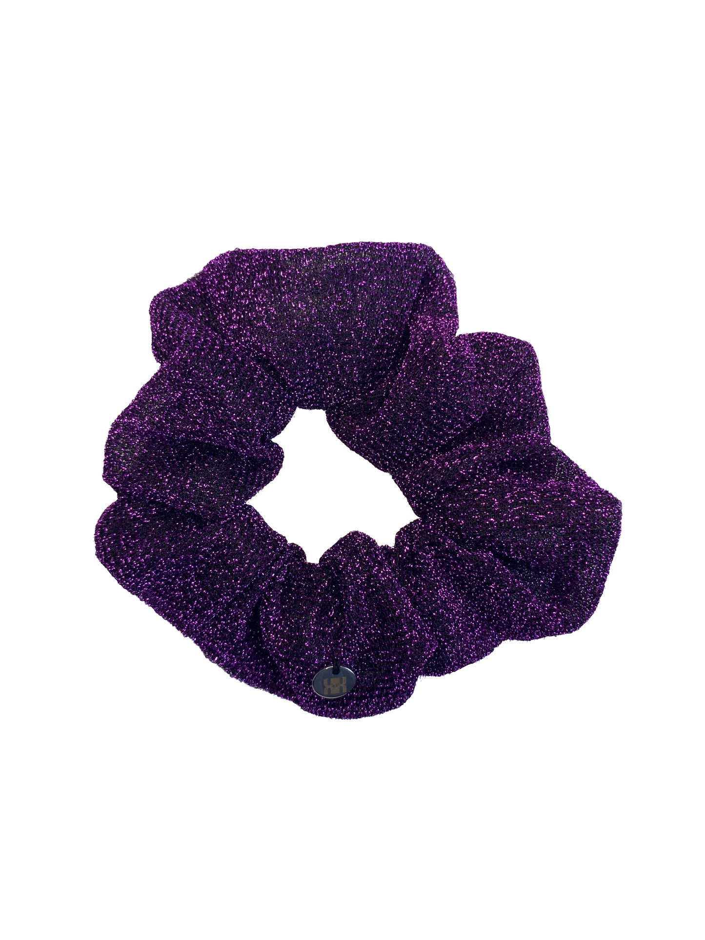 Chouchou en lurex - Violet