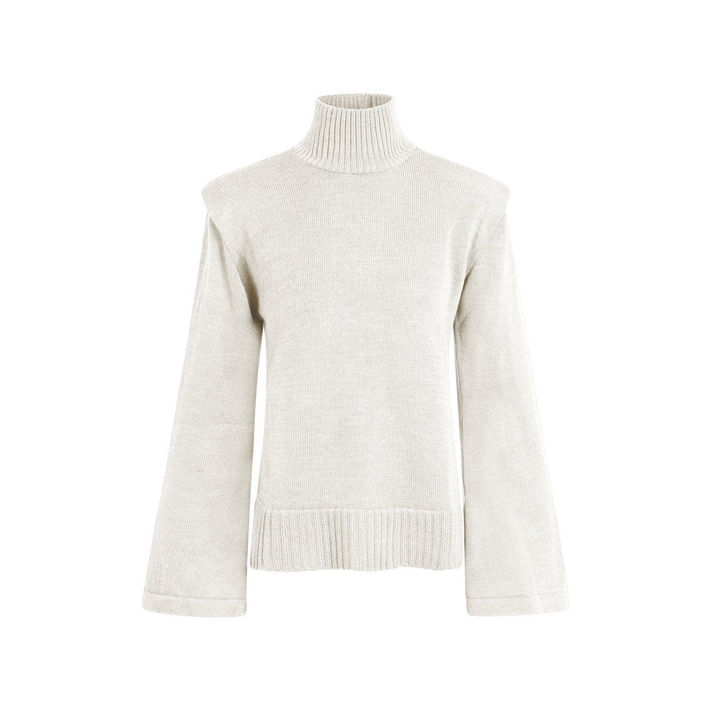 Pull Col Montant Divine Harmonie en Laine Mérinos