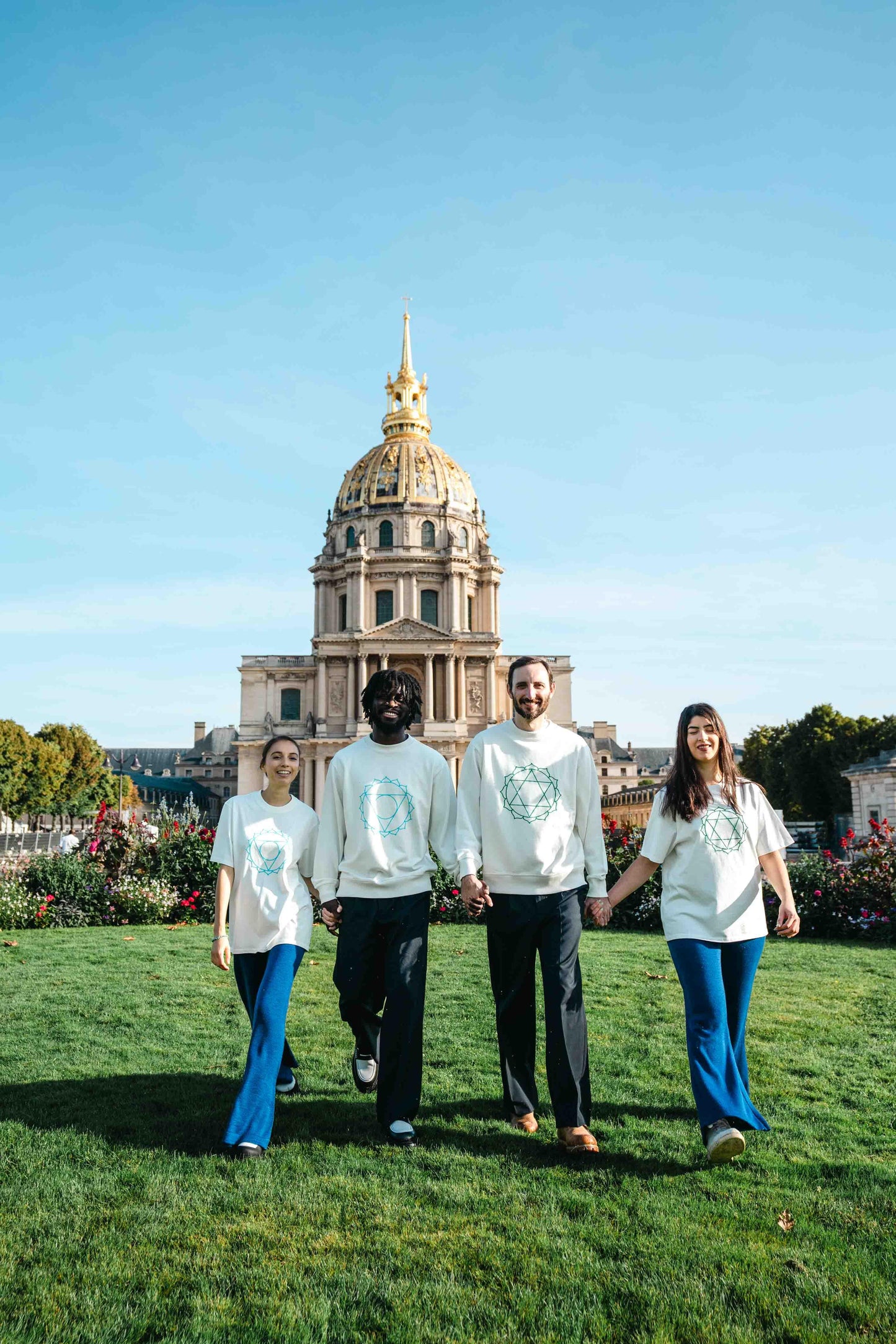 Tee-shirt Unisex Chakra du Coeur en Coton Bio - Divine Harmonie