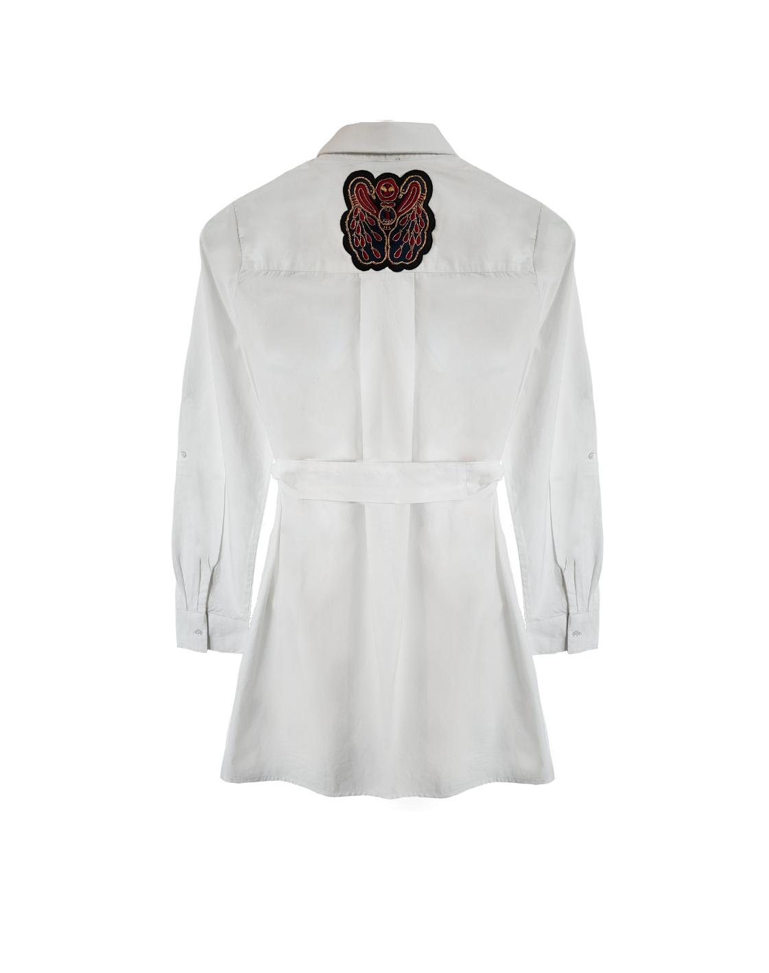 Robe Chemise Avika White