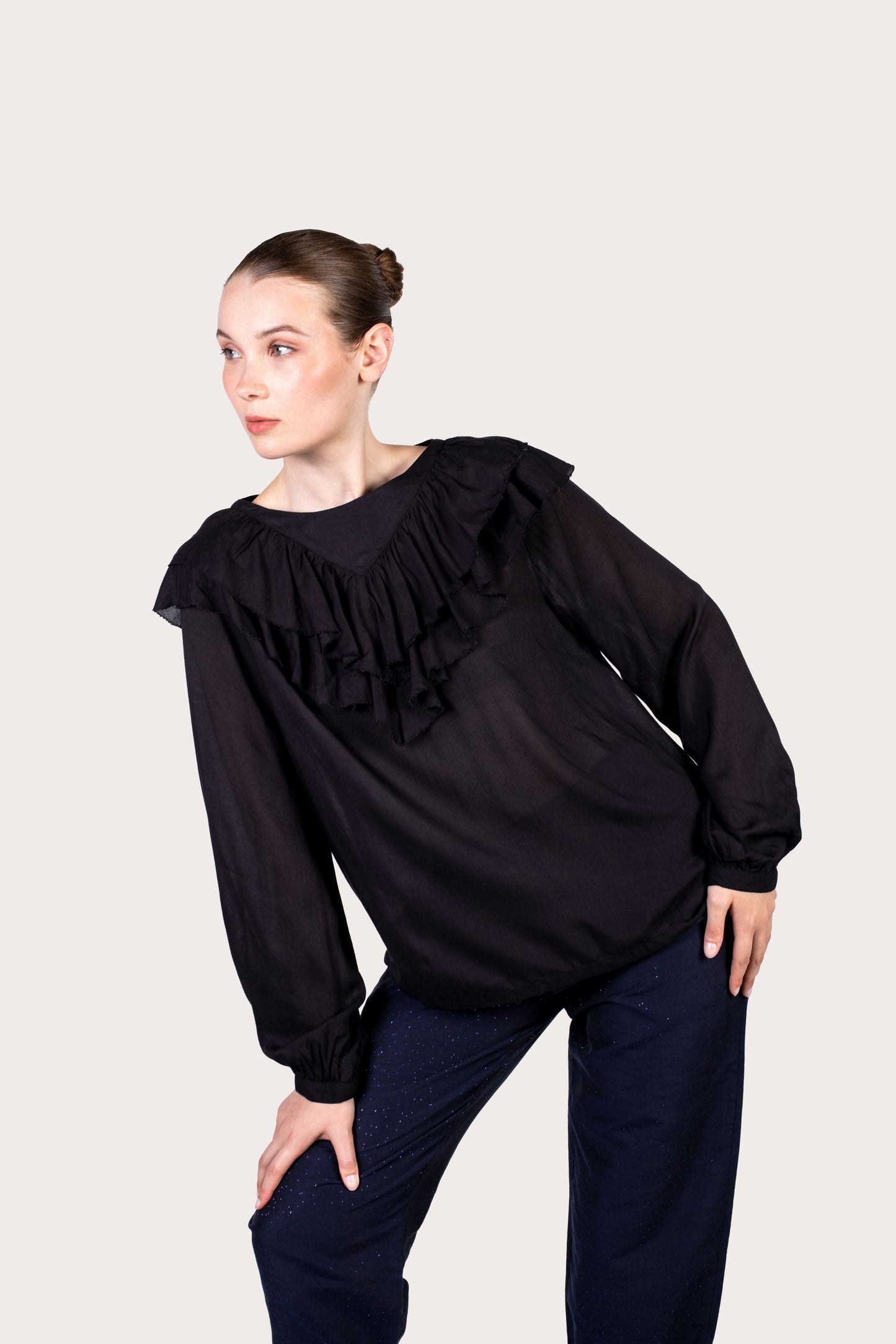 Chemise Elena Black