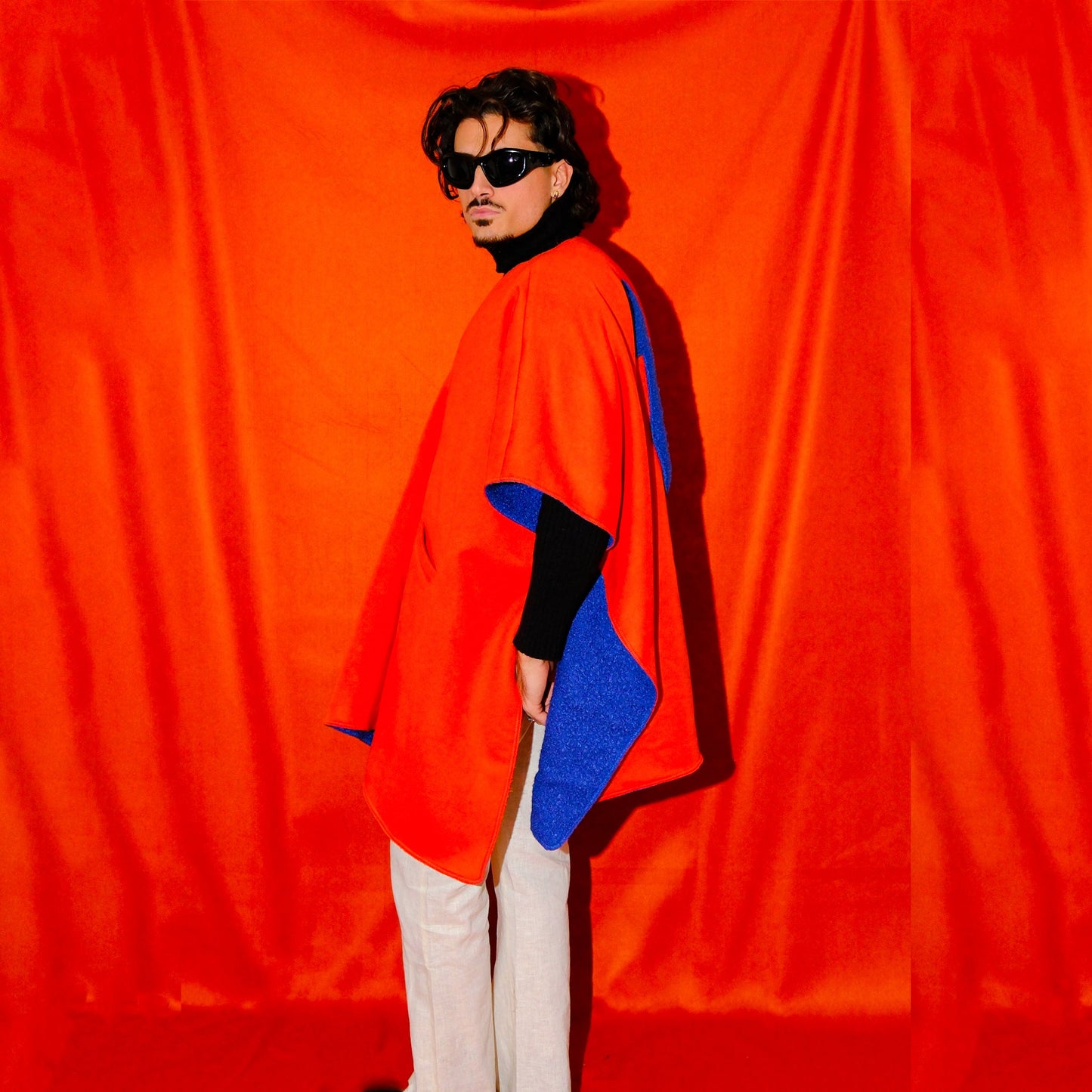 Poncho Kuzco Orange