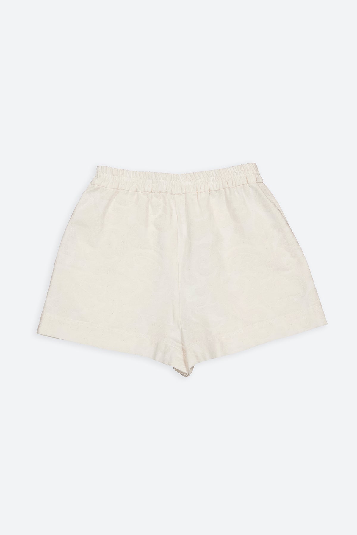 The short shorts have minimal modern aesthetics design allowing comfort and bringing self-confidence. This unique piece is made locally in Paris to reduce environmental impact and guarantee high quality and durability of the products.