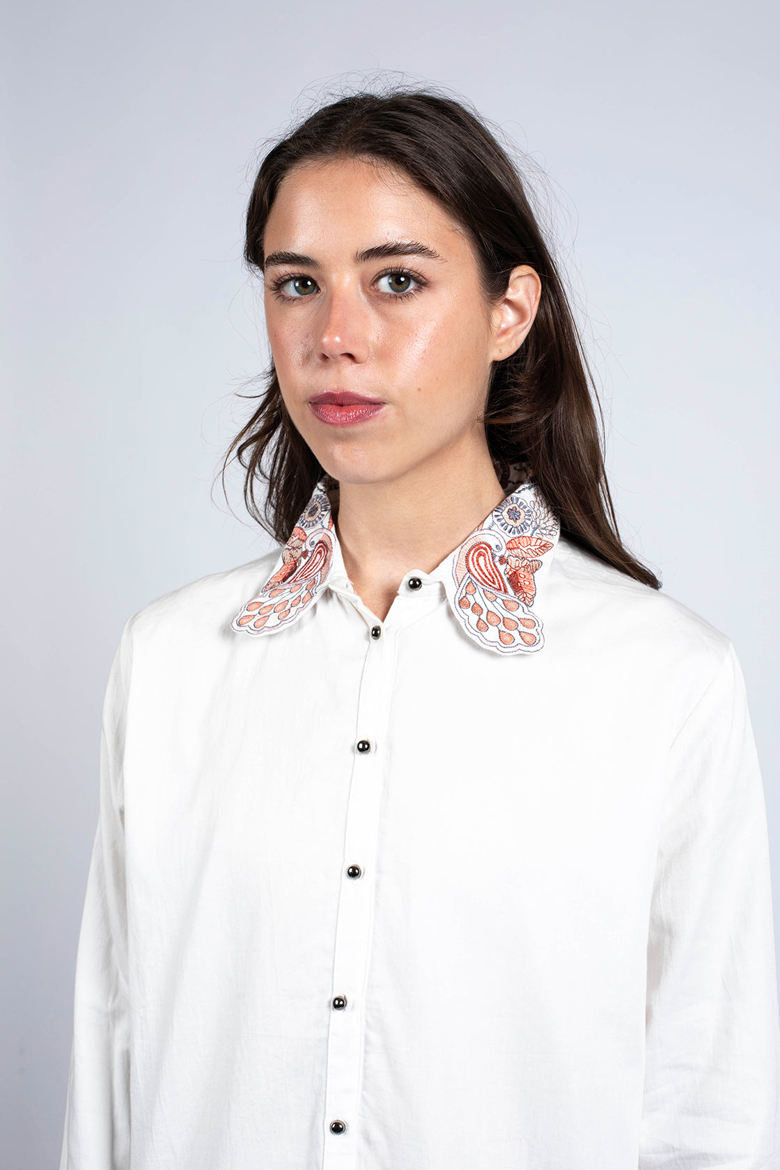 chemise-col-Brodé-Ami-LONEEL