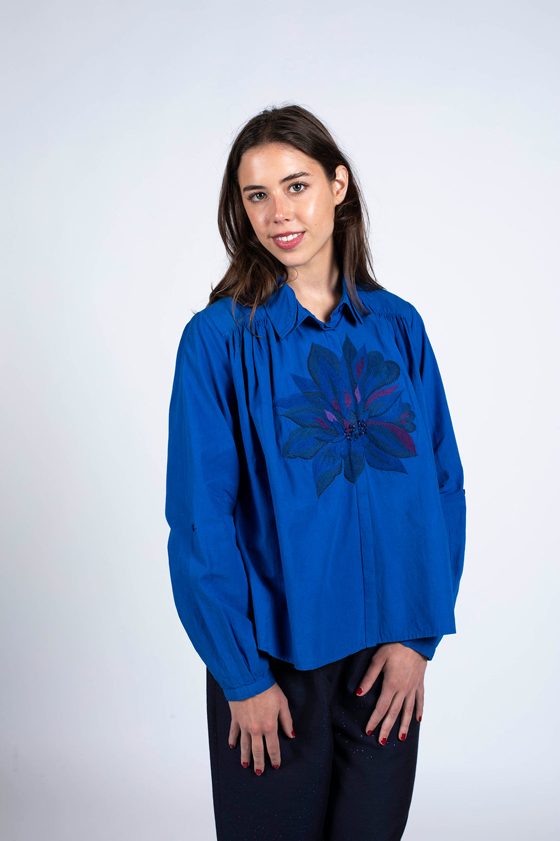 Chemise Hila Indigo