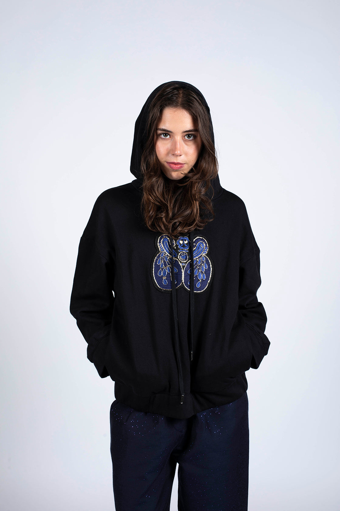 sweat à capuche avec poche unisexe en coton bio certifié GOTS