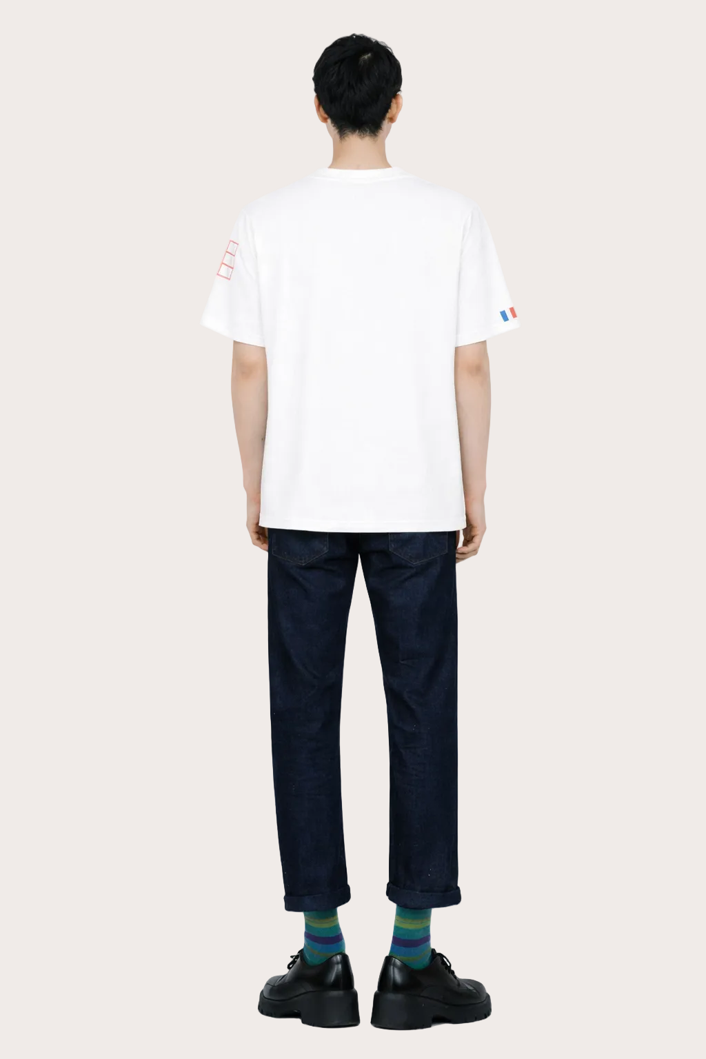 T-shirt Vague Blanc