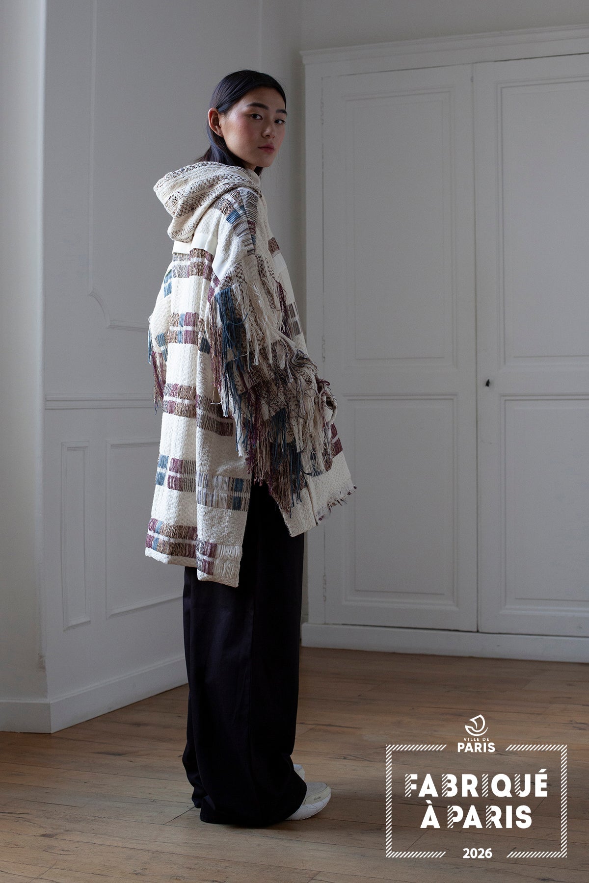 ARTISANAL FRINGE HOODY