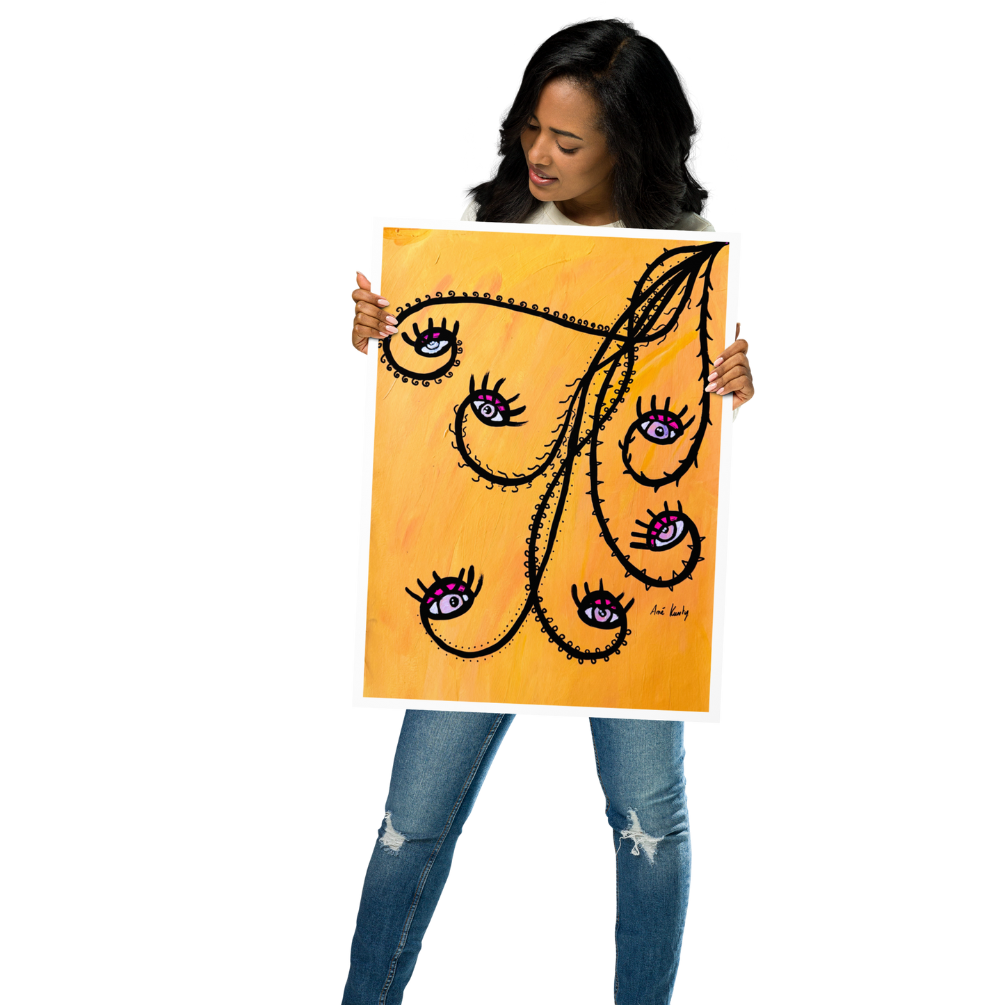 Poster Art Print "Hercules Eyes"