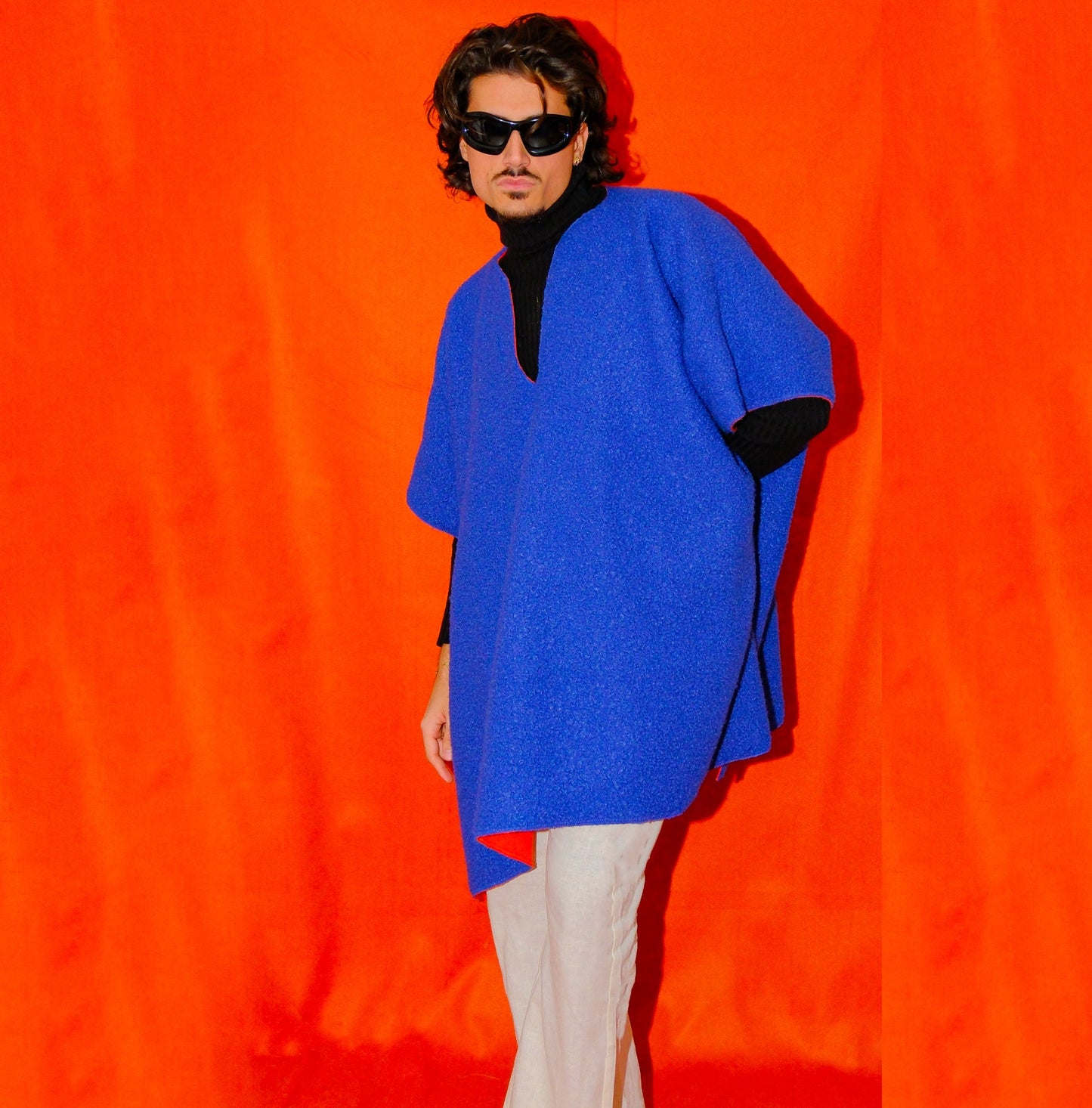Poncho Kuzco Orange