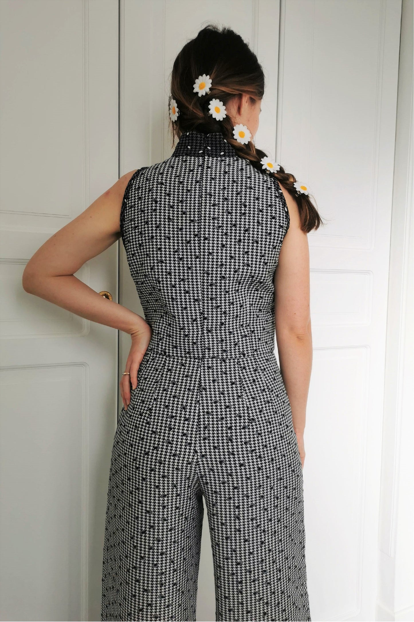 Pantalon pont Yvette - Pieds de Poule