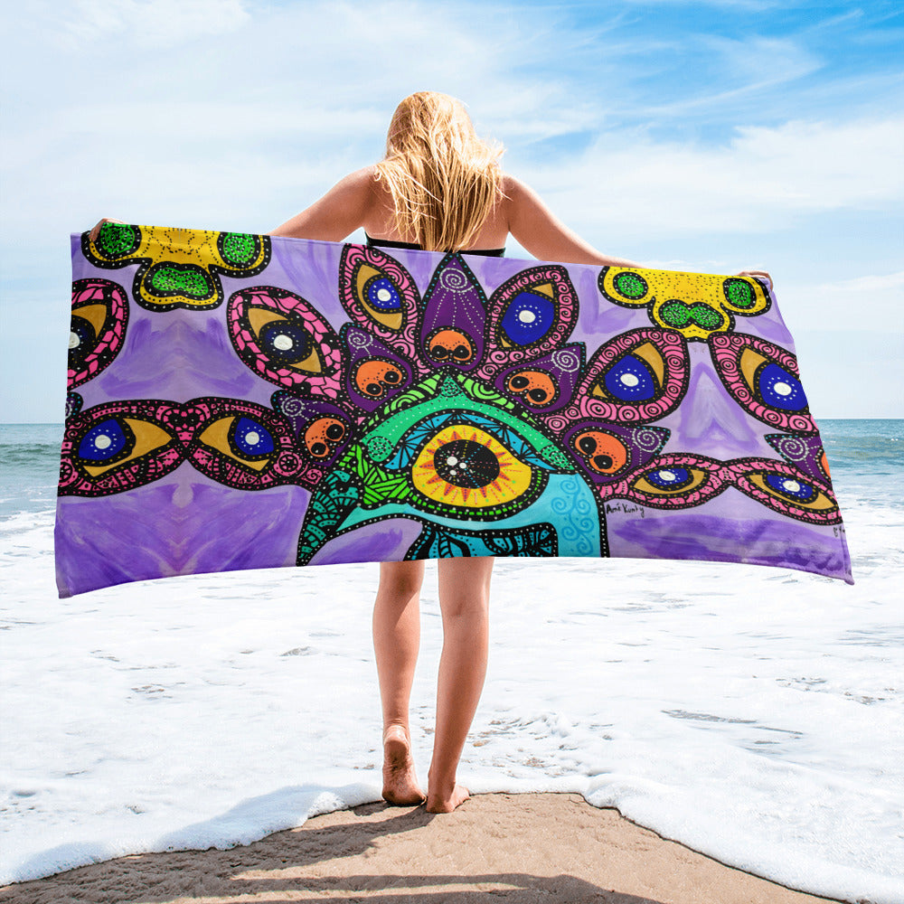Towel 'Peacock'