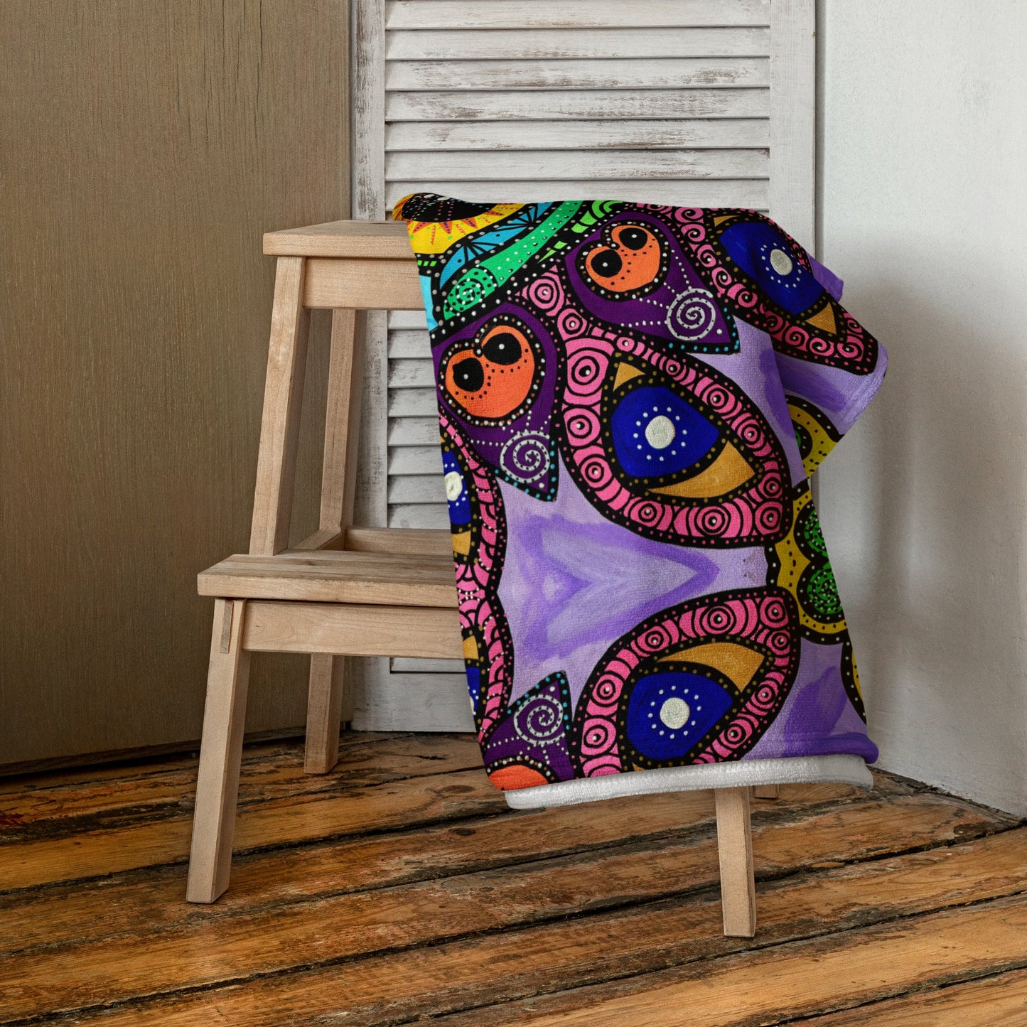 Towel 'Peacock'
