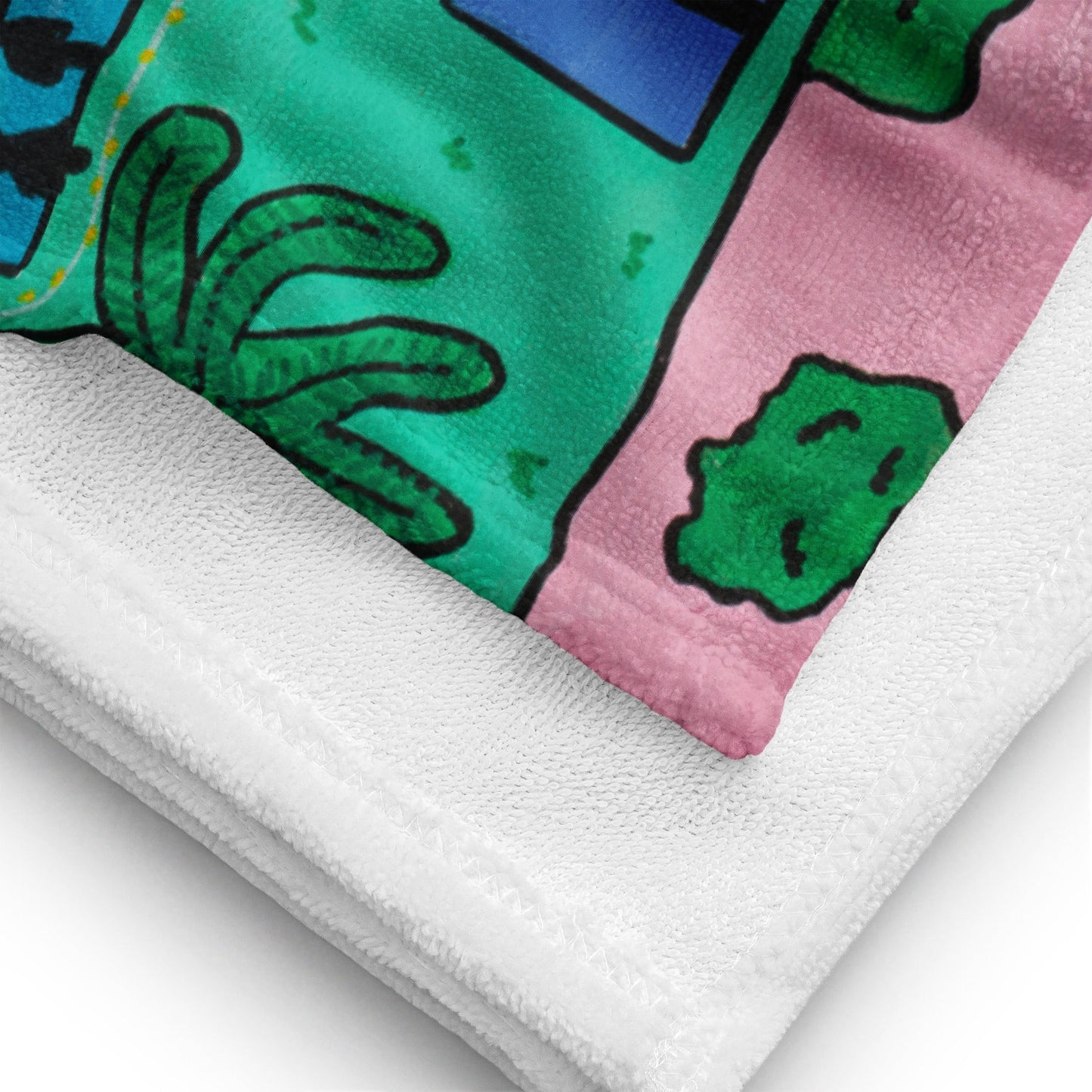 Serviette de bain 'Kunty Party'