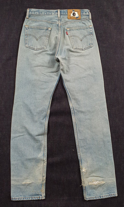 1997 501 Levi's reworked grunge effect (unisex)