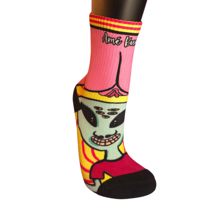 Alien Vulva 🔞 Socks 🇿🇦 🖤 🇫🇷