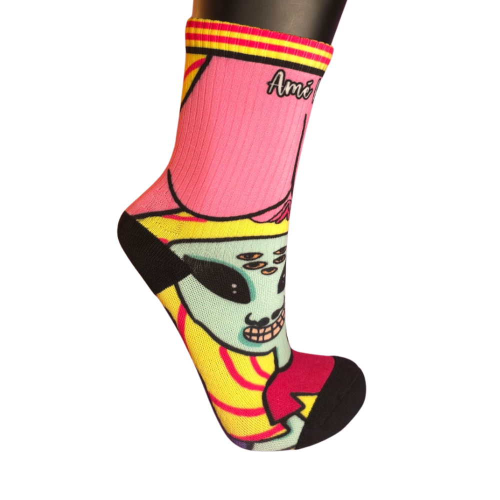 Alien Vulva 🔞 Socks 🇿🇦 🖤 🇫🇷