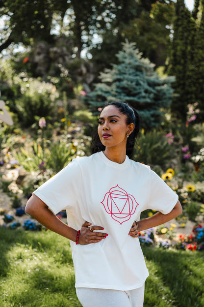 Root Chakra Unisex Organic Cotton T-Shirt