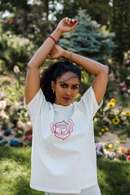 Root Chakra Unisex Organic Cotton T-Shirt