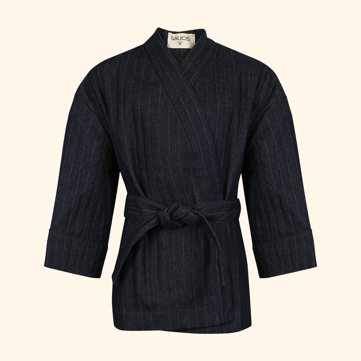 Kimono Navy Seal (matelassé) - Baucis