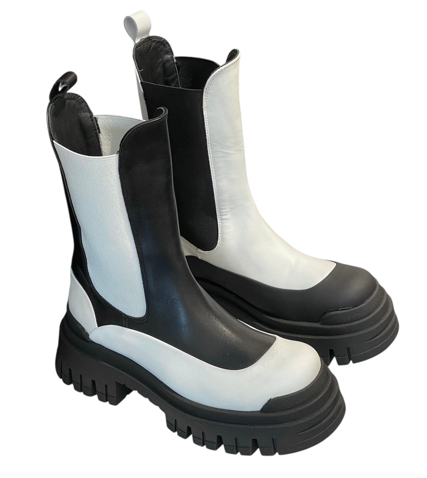 Boots Chelsea Yin & Yang en Cuir