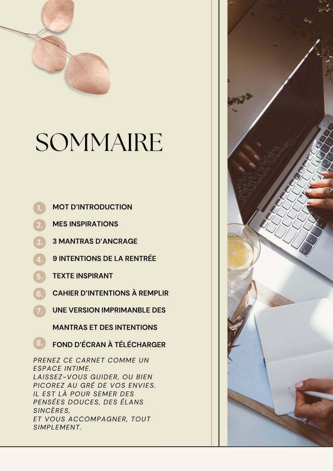 Carnet d’inspiration de la rentrée