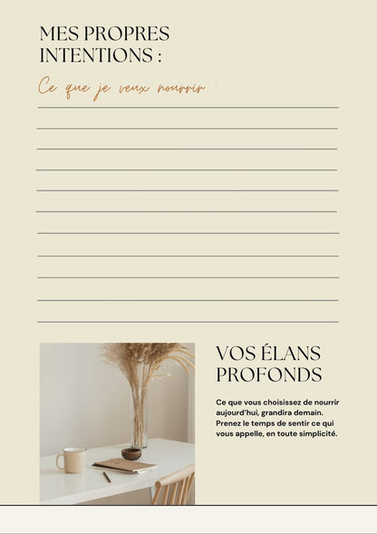 Carnet d’inspiration de la rentrée