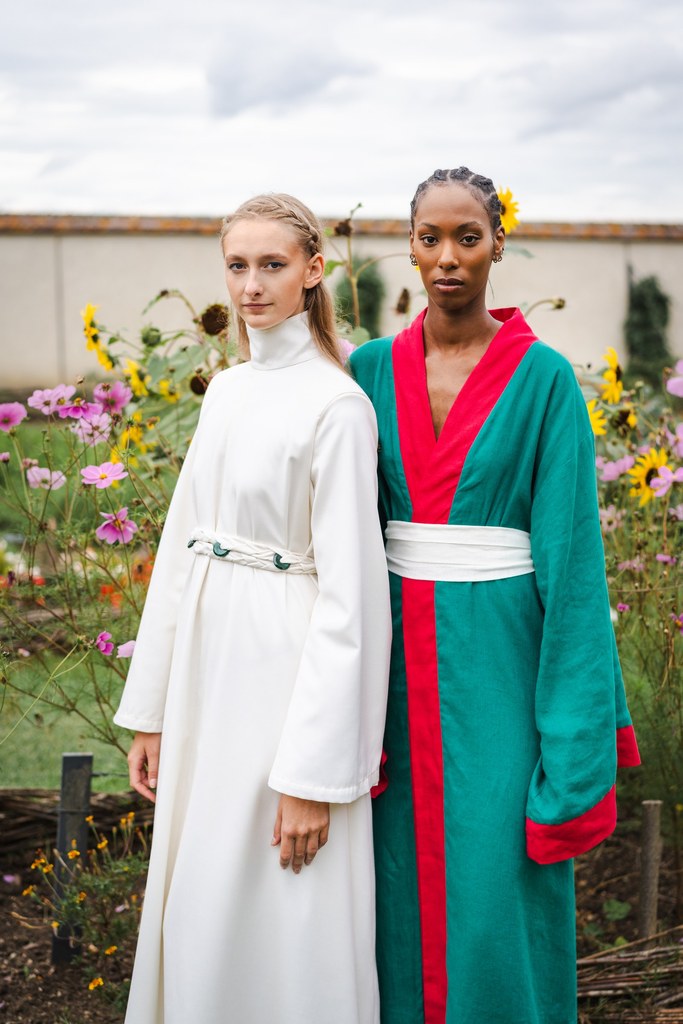 Kimono Terre d'Émeraude en Lin