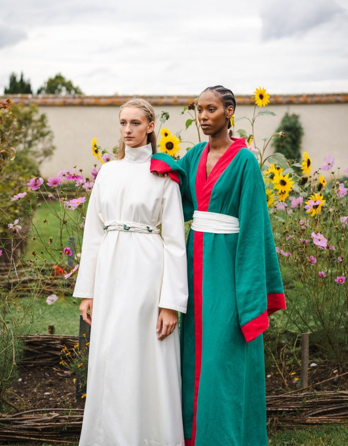 Kimono Terre d'Émeraude en Lin