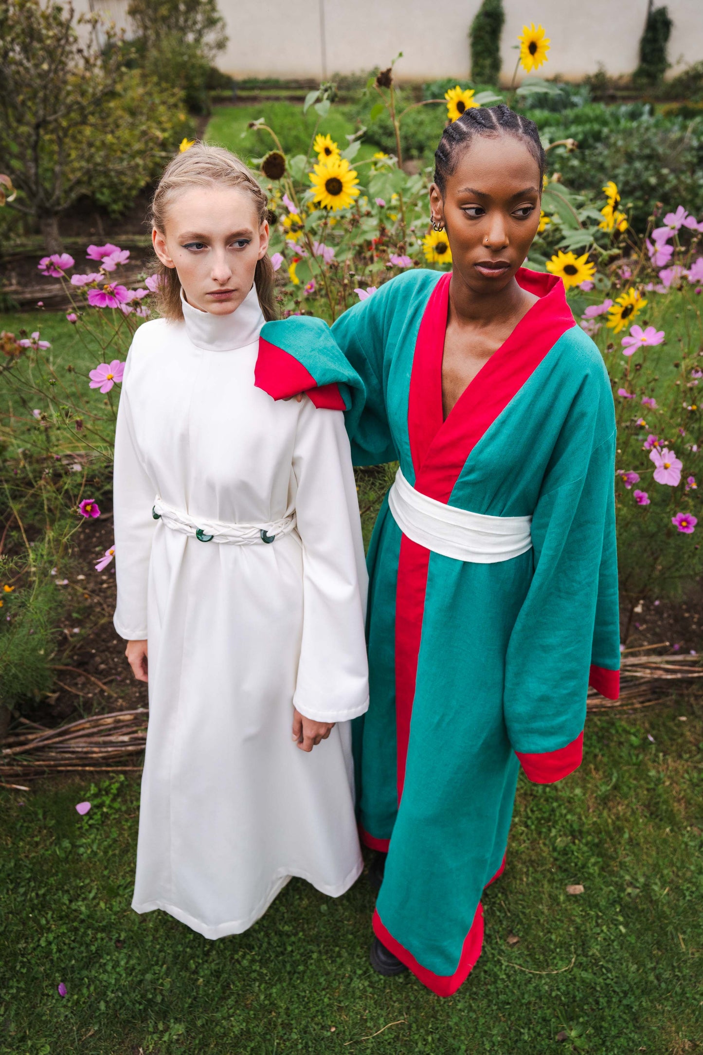 Kimono Terre d'Émeraude en Lin