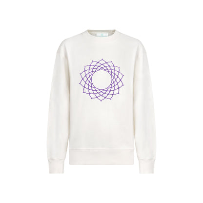 Sweat Unisex Chakra Coronal en Coton Bio