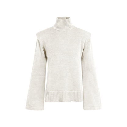 Pull Col Montant Divine Harmonie en Laine Mérinos