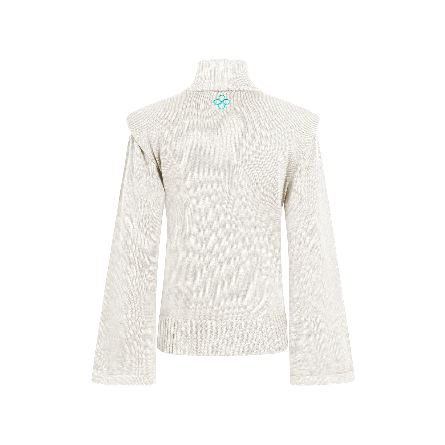Pull Col Montant Divine Harmonie en Laine Mérinos