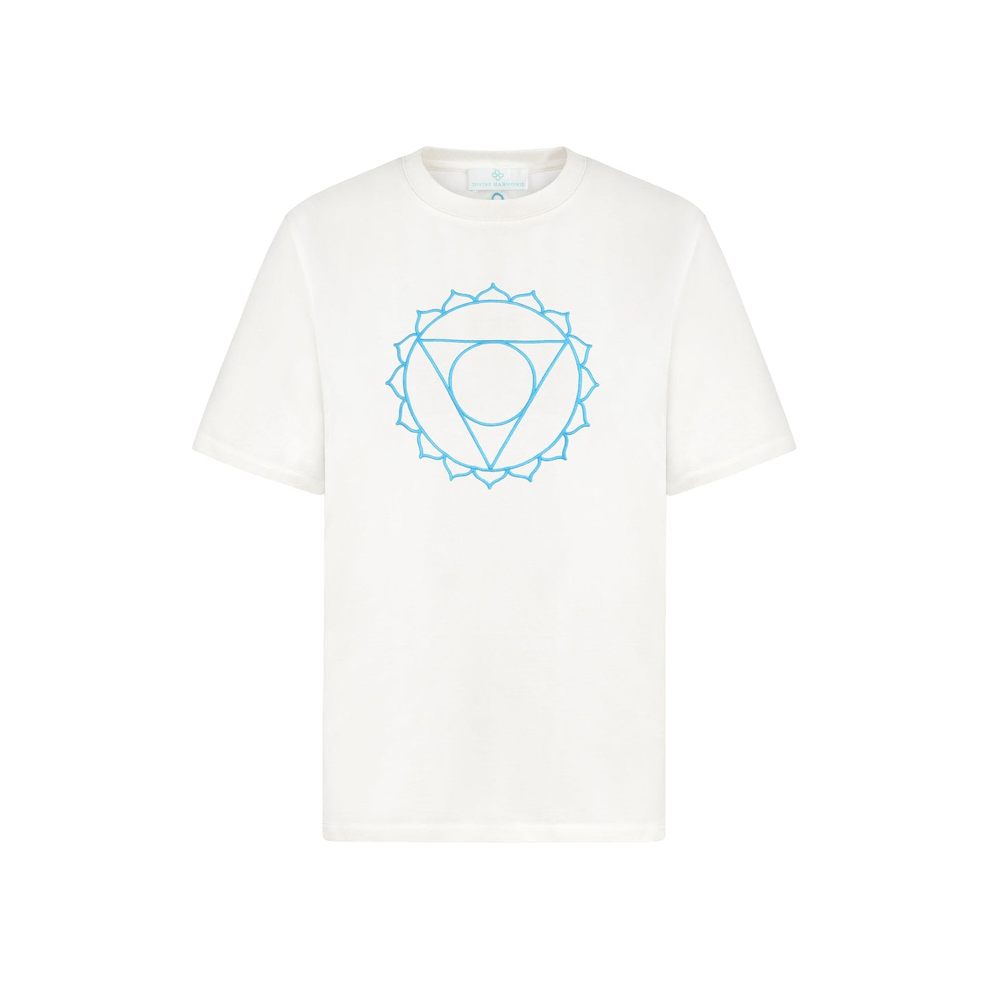 Tee-shirt Unisex Chakra de la Gorge en Coton Bio