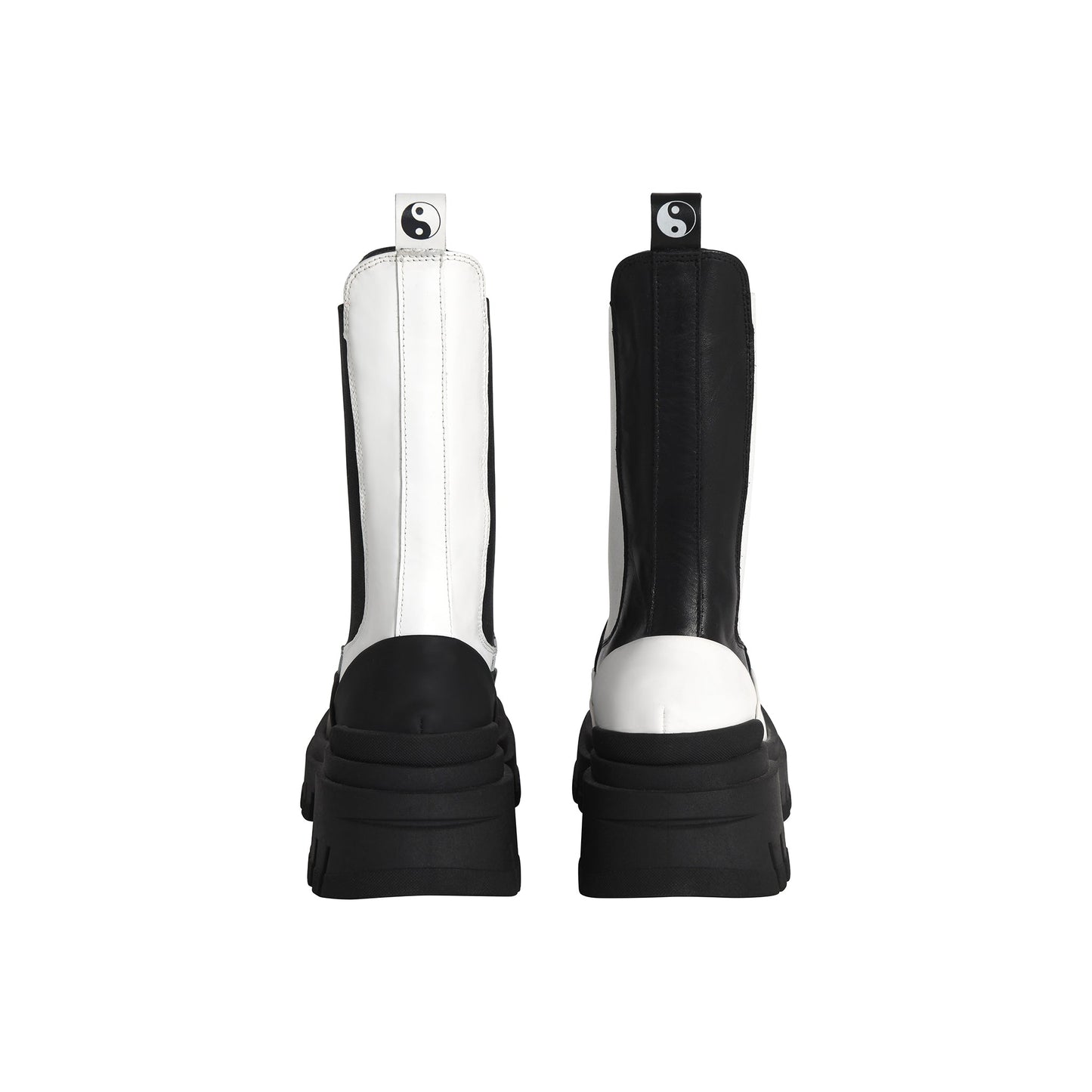 Boots Chelsea Yin & Yang en Cuir
