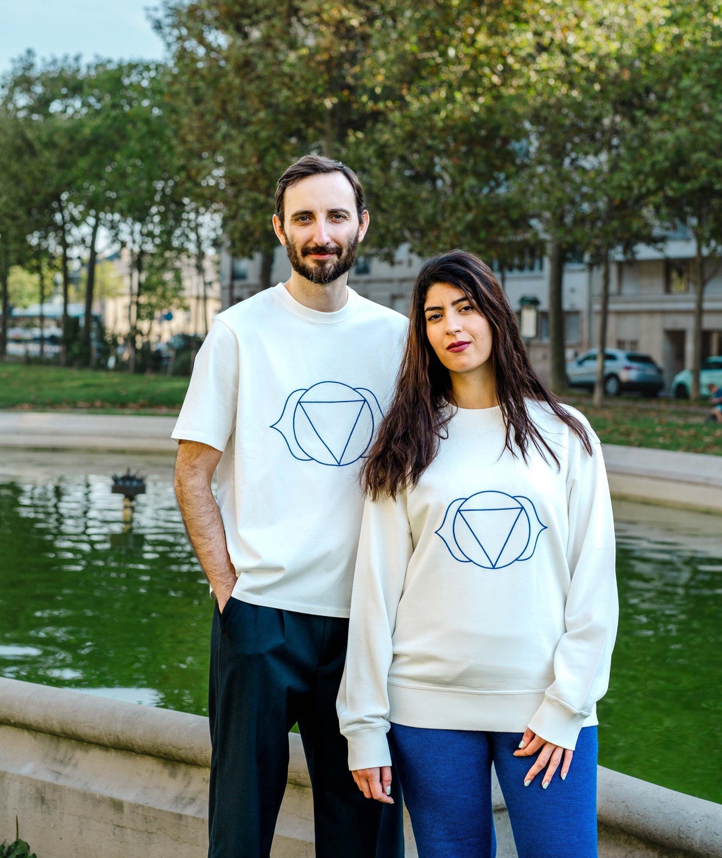 Sweat Unisex Chakra du 3ème Oeil en Coton Bio - Divine Harmonie