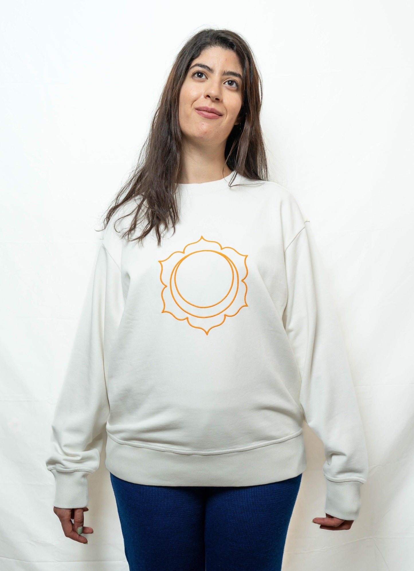 Sweat Unisex Chakra Sacré en Coton Bio - Divine Harmonie