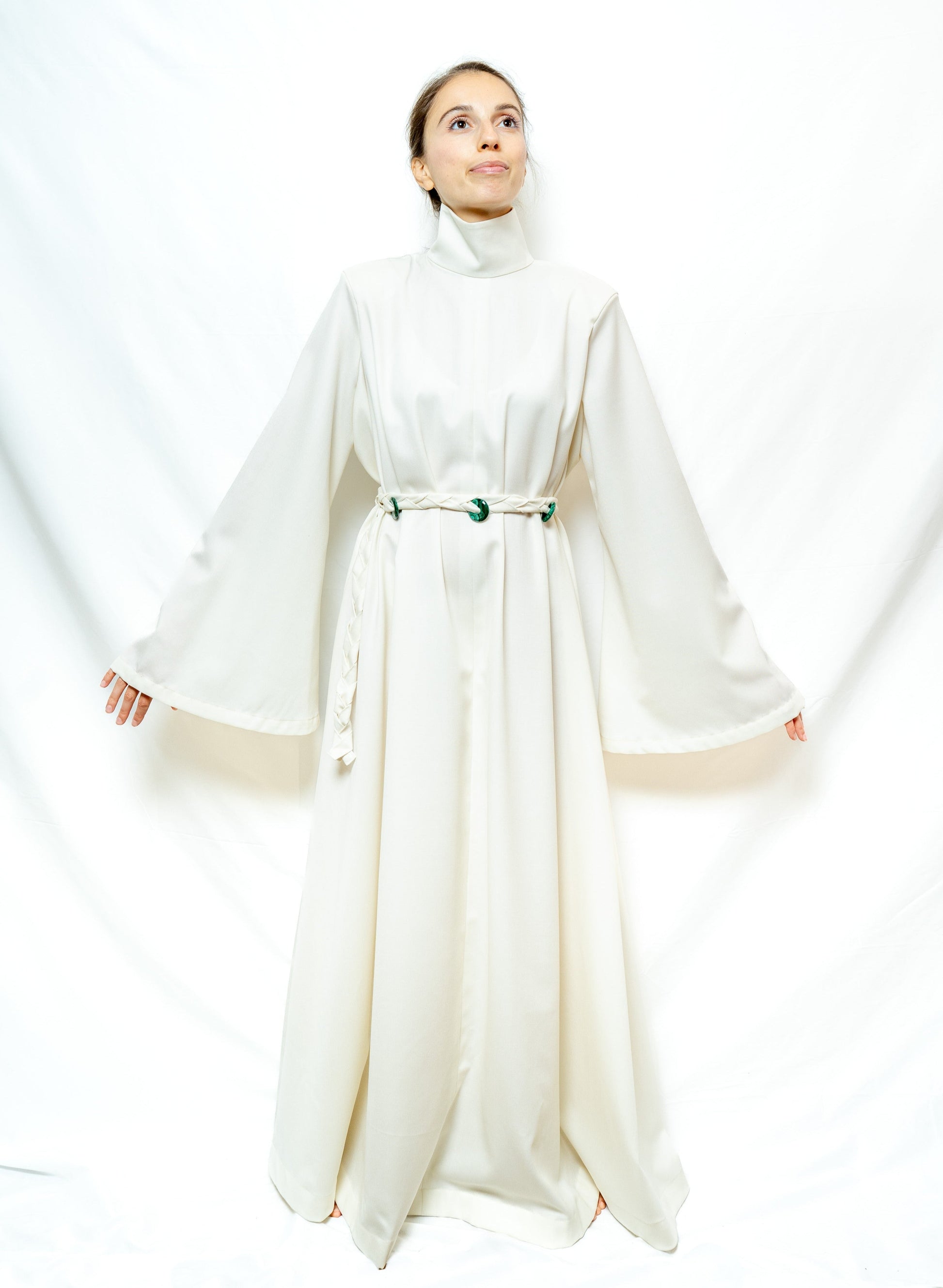 Robe Pureté en Laine - Divine Harmonie