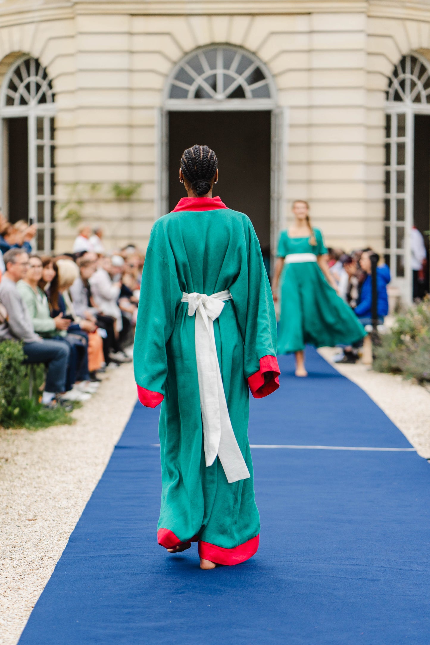 Kimono Terre d'Émeraude en Lin