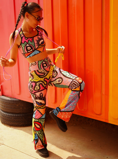 Flare Leggings 'Afri' ♻️