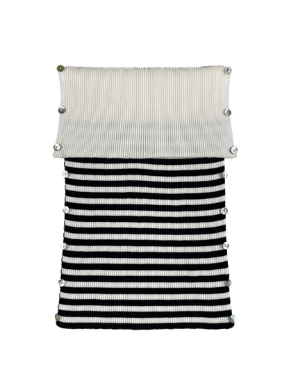 Pull Céphée en laine mérinos écru