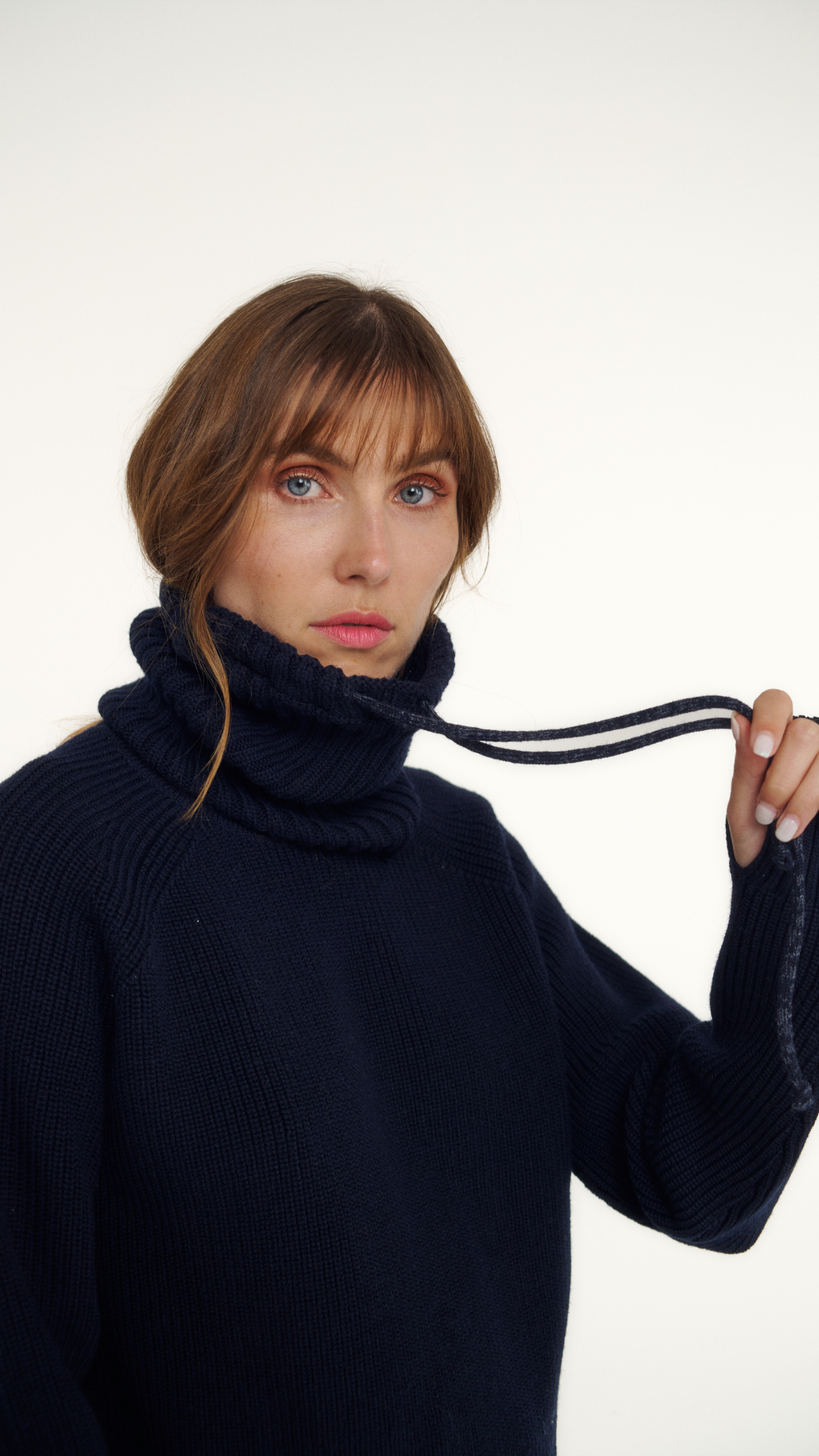 Bonnet-tour de cou laine mérinos JANO 001.