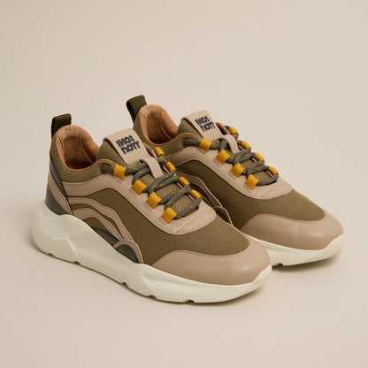 Baskets tout-terrain IKO:NOTT Phénix kaki