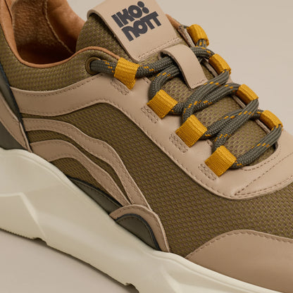 Sneakers kaki IKONOTT tout terrain