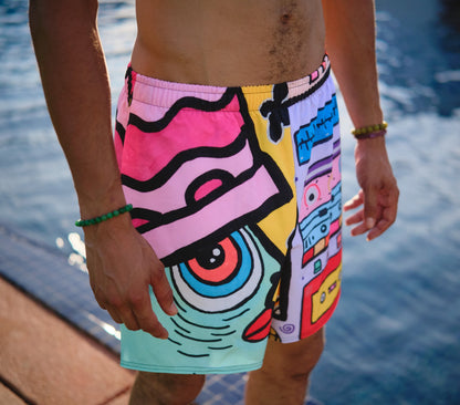 Short de bain Unisexe 'Alien'